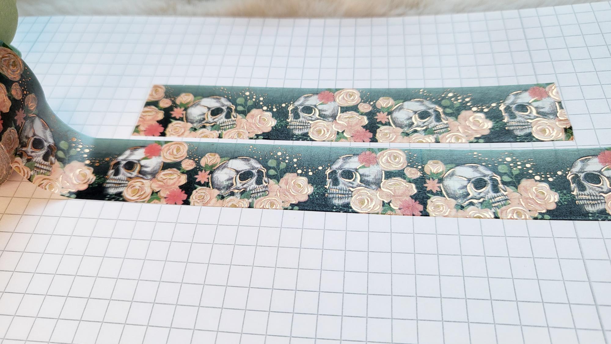 Washi Tape Totenkopf